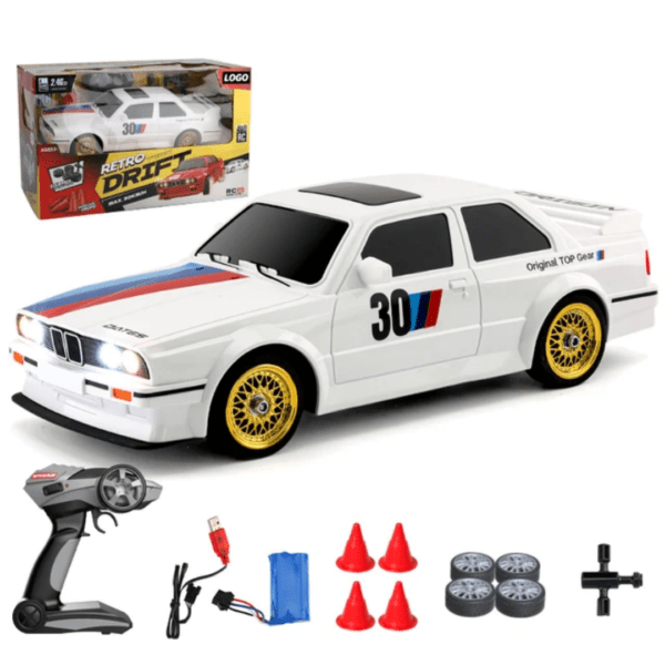 BMW E30 M3 Style 30km/h Retro 1:16 RC Drift Car –