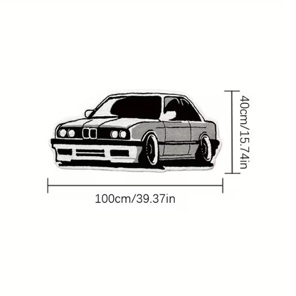 E30 floor rug
