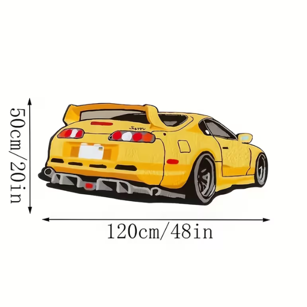Toyota supra floor rug