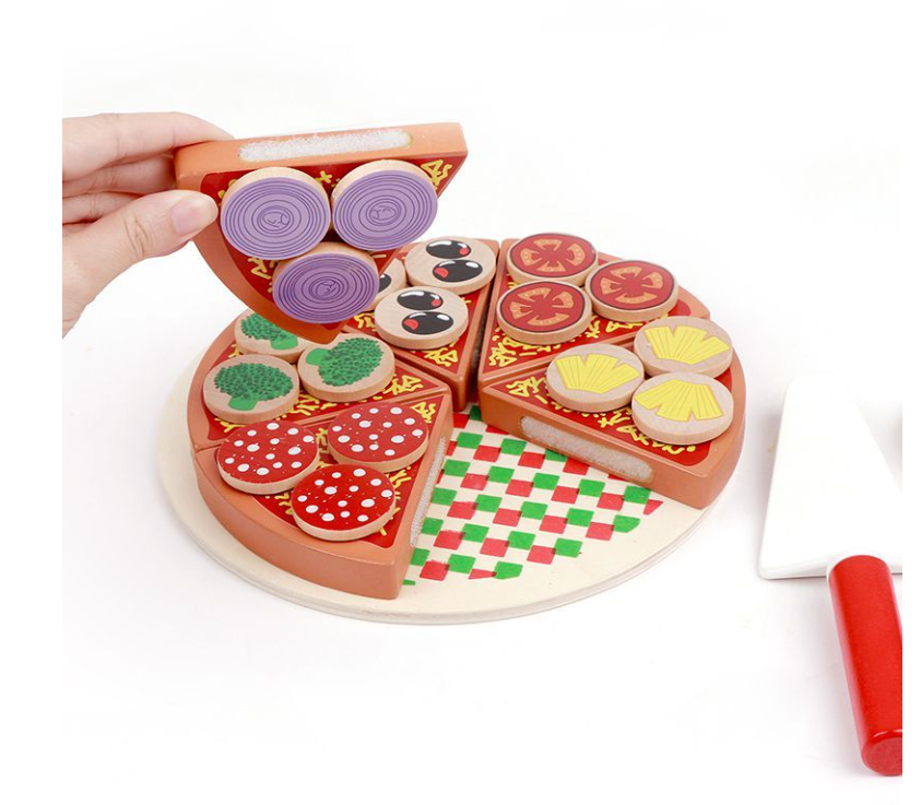 Pretend Pizza Toy For Kids