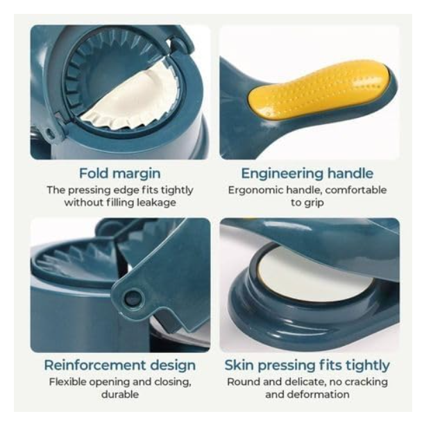 2 in 1 Dumpling Mold Dumpling Maker Machine