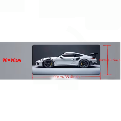 GT3 Gaming Mouse Pad & Desk Mat - Extra Large Non-Slip Surface ( 90x40cm)