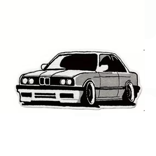 E30 floor rug