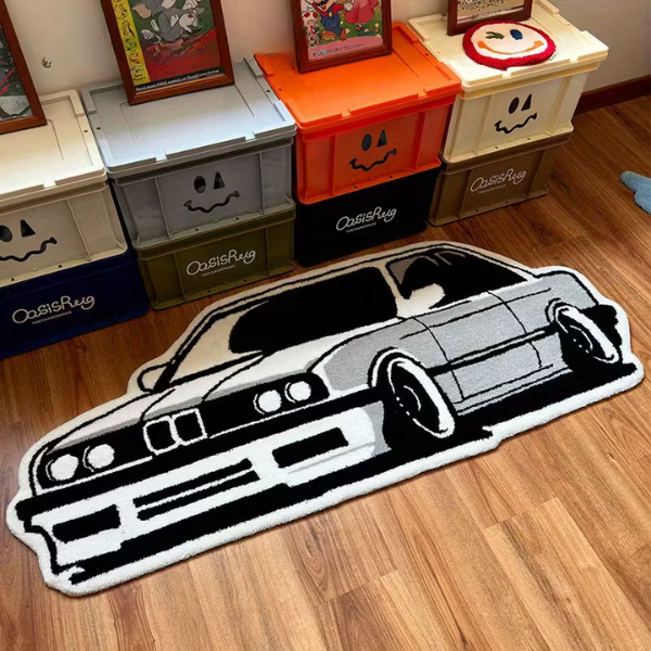 E30 floor rug
