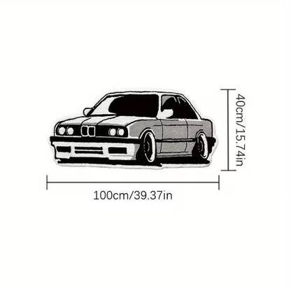 E30 floor rug