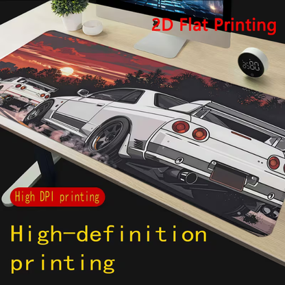 R33 GTR JDM Mouse Pad & Desk Mat – Extra Large (90 × 40cm)