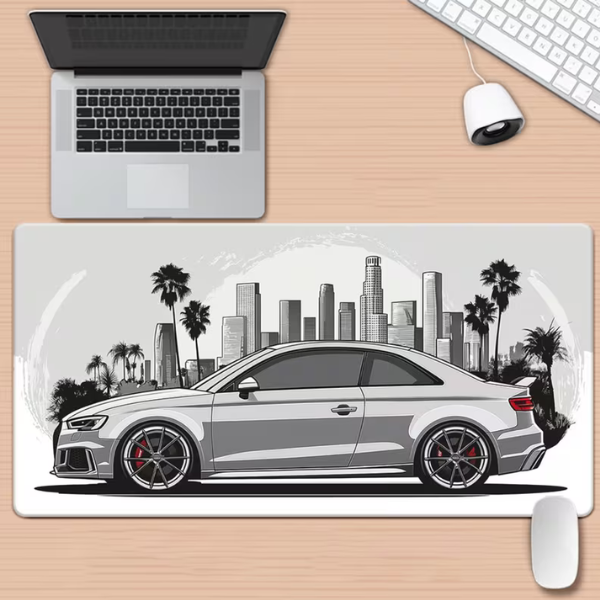 AUDI RS3 Mouse Pad & Desk Mat – Extra Large (90 × 40cm)