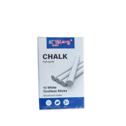 White Chalk Pack Of 10