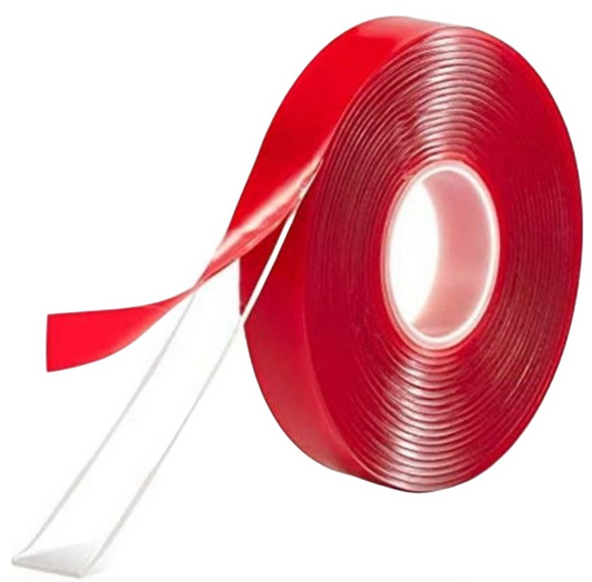 OMS Heavy Duty Transparent Acrylic Double Sided Adhesive Tape - 5M