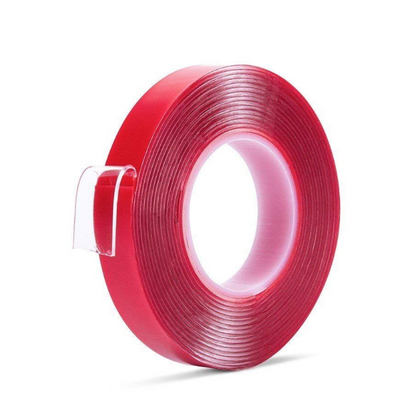 OMS Heavy Duty Transparent Acrylic Double Sided Adhesive Tape - 5M