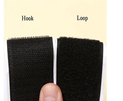 Self adhesive Velcro 25mm x 2m