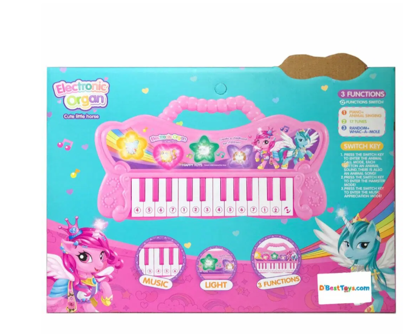 Educational Toys Electronic Organ Developing Music Interests for Kids-Green