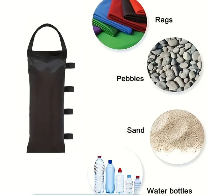 Gazebo Outdoor Canopy Weights - 4 Piece Sand Bags