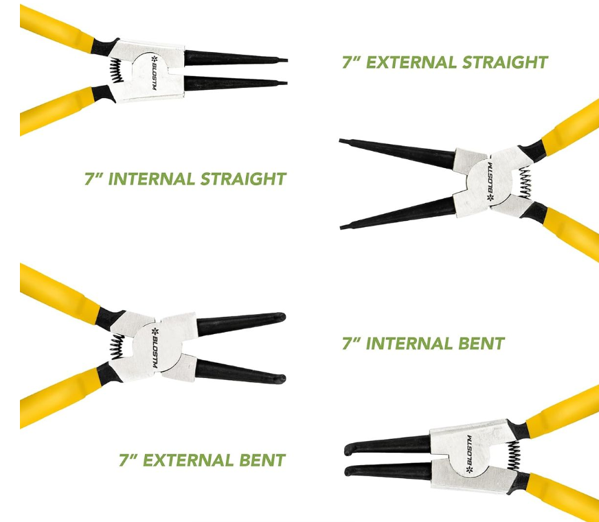 Circlip Plier Set - 4 Piece