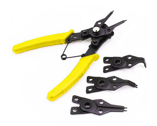 FI- 4 in 1 Set Multi Crimp Snap Ring Pliers