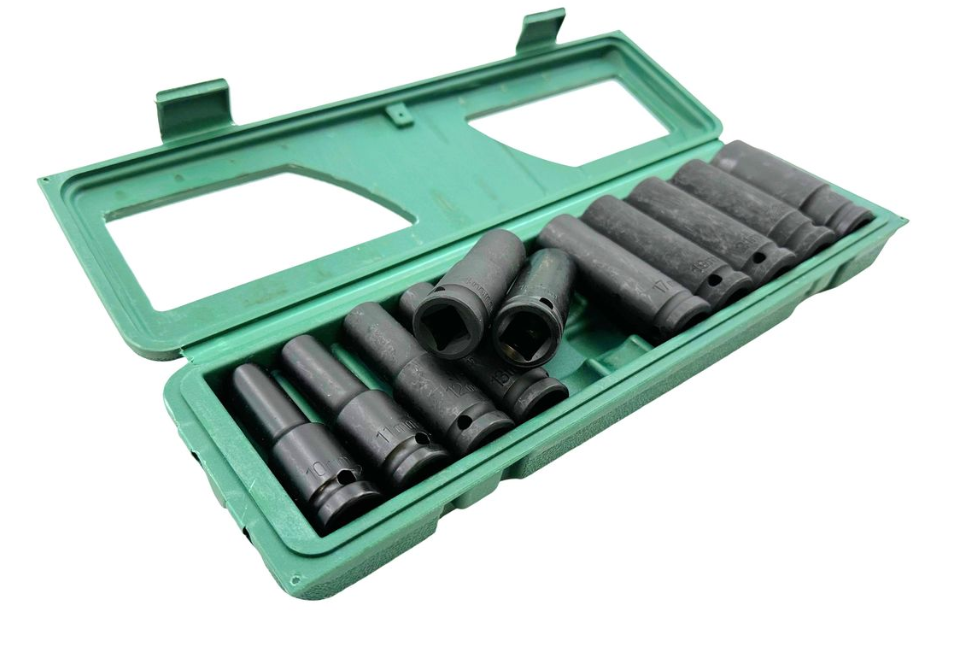 Deep Impact Socket Set 10-24mm - 11 Piece