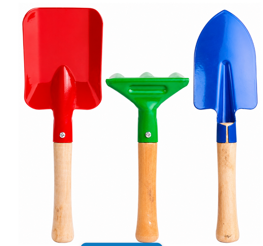 3-Piece Kids Garden Tool Set