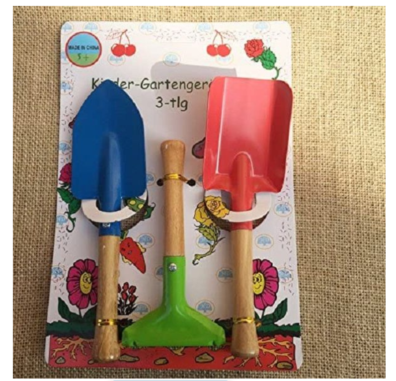 3-Piece Kids Garden Tool Set
