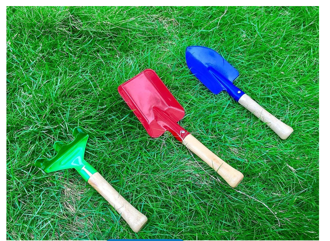 3-Piece Kids Garden Tool Set