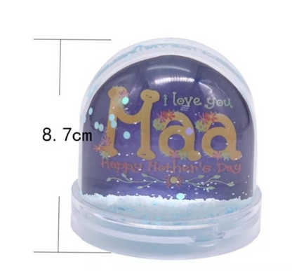 Snow Globe Picture Frame