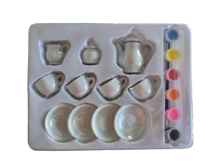 Painted Ceramics Tea Set Series