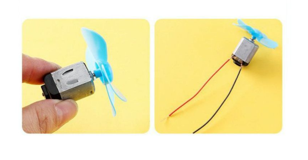 DIY Kids Electric Fan Kit with Motor