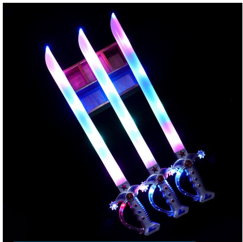 Toy Sword - 66cm Toy Hunting Swords Gifts For Boys - Fighting Sound & Light