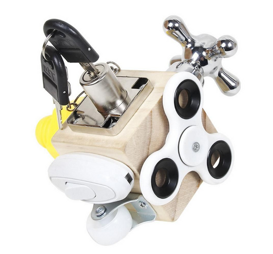 Busy Block Sensory Toy