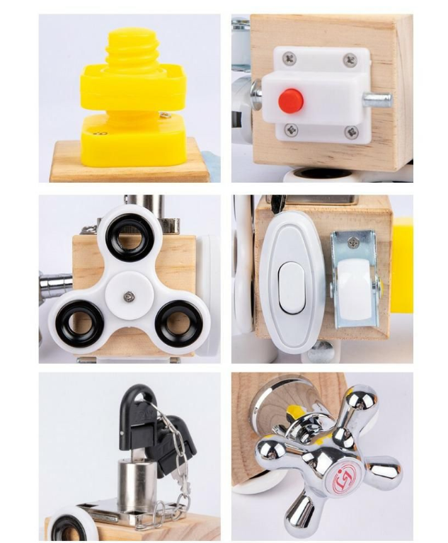 Busy Block Sensory Toy
