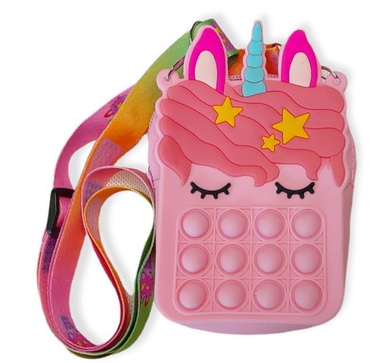 Kids Total Glam Girls Makeup Collection with Petite Poppit Unicorn Handbag
