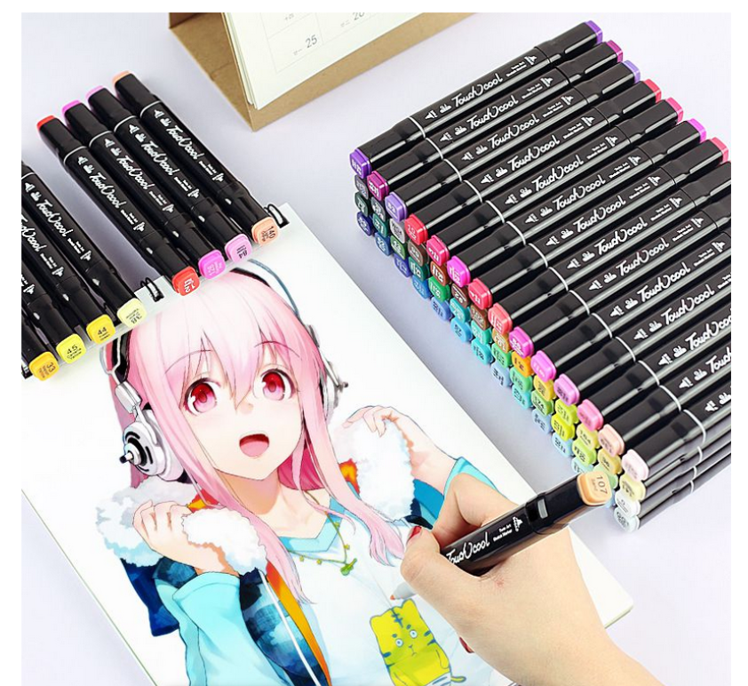36-pieces Double Tipped Alcohol Art Markers