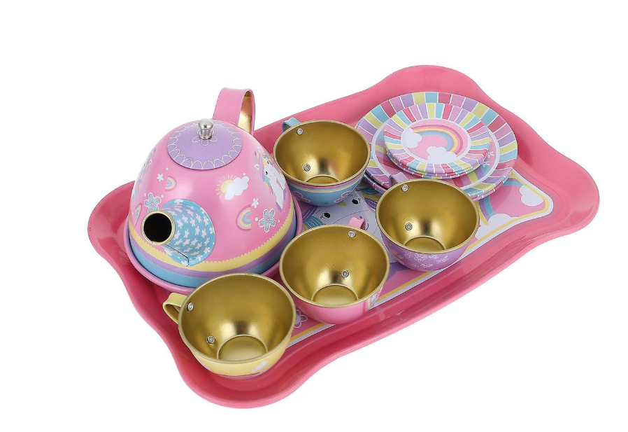Magical Unicorn Tea Set for Kids - 14 Piece