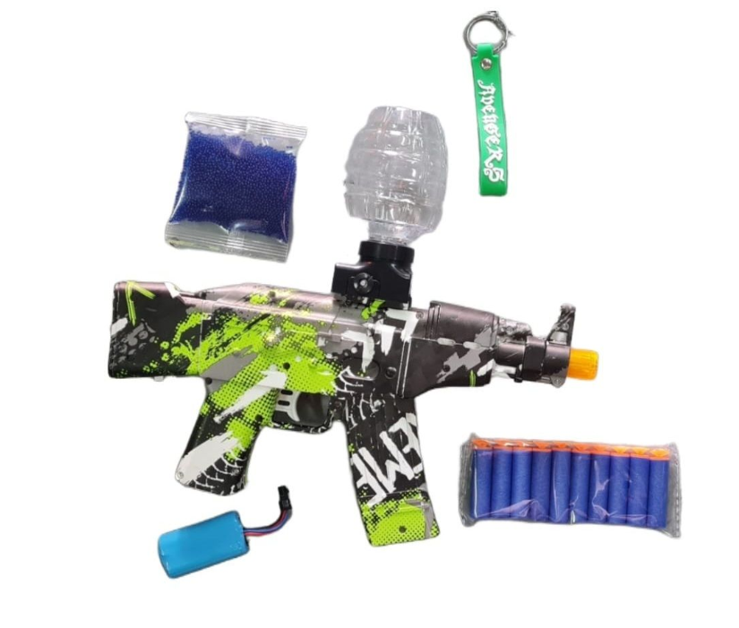 2 in 1 Shooting Elite Gel and Foam blaster Gun. Fun outdoor activities!!