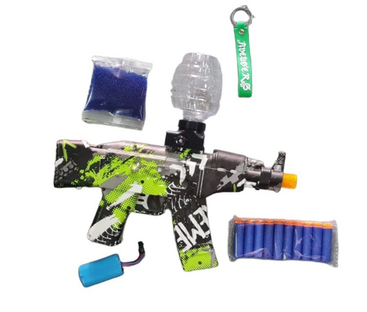 2 in 1 Shooting Elite Gel and Foam blaster Gun. Fun outdoor activities!!
