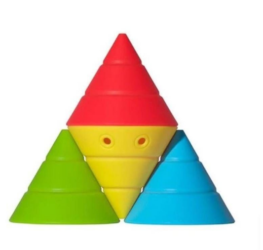 Set of 4 Convertable kids construction cones