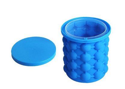 Ice Cube Maker Silicone Bucket