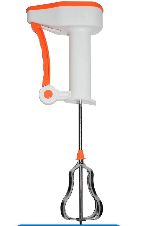 Portable Easy Flow Hand Blender - Orange