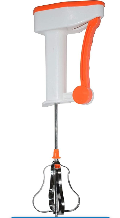 Portable Easy Flow Hand Blender - Orange