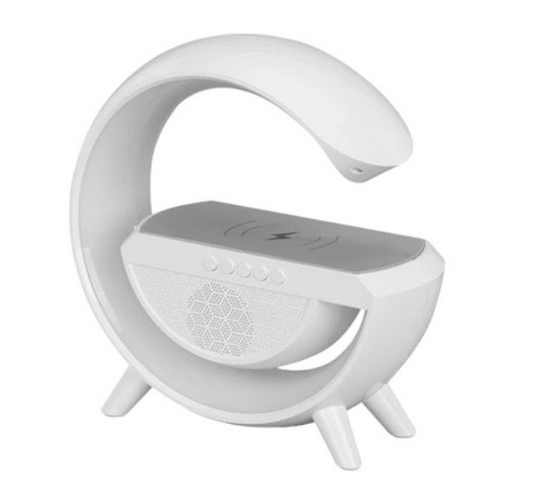 Wireless Charger With Rgb Light Bluetooth Speaker Wireless Charging Station