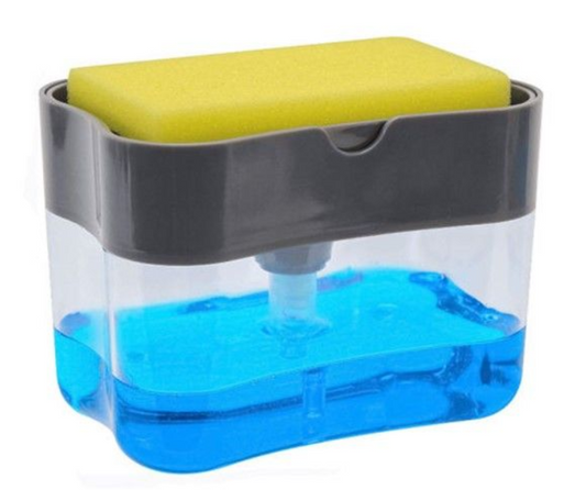 Soap Pump and Sponge Caddy