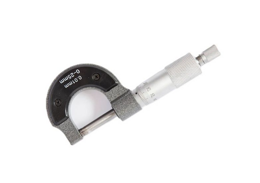 Micrometer 0-25mm - 1 Piece