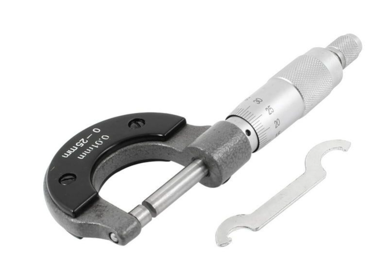 Micrometer 0-25mm - 1 Piece
