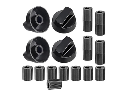 Universal Stove Knobs, 12 Piece ABS Material Multi-function Tool - 4 Piece