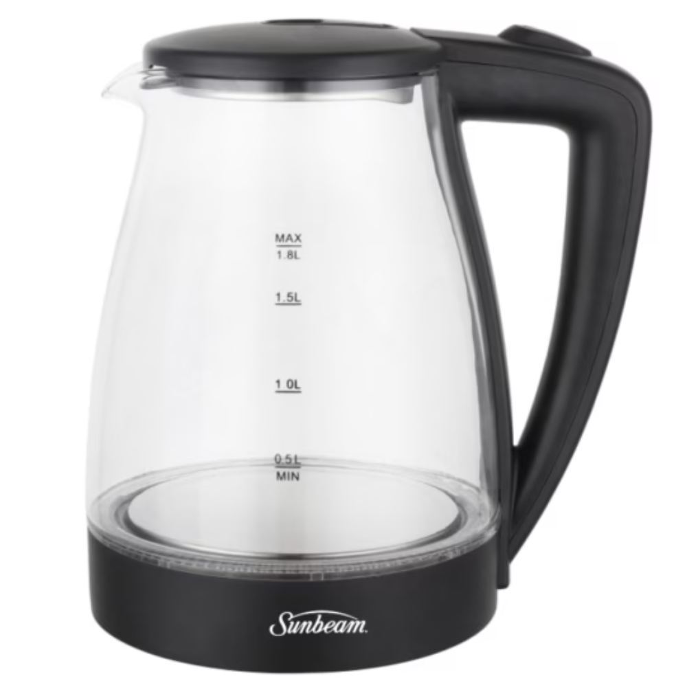 Sunbeam 1.8L Designer Glass Kettle